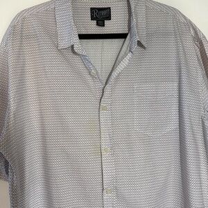 Retrofit Men’s White Short Sleeve Shirt